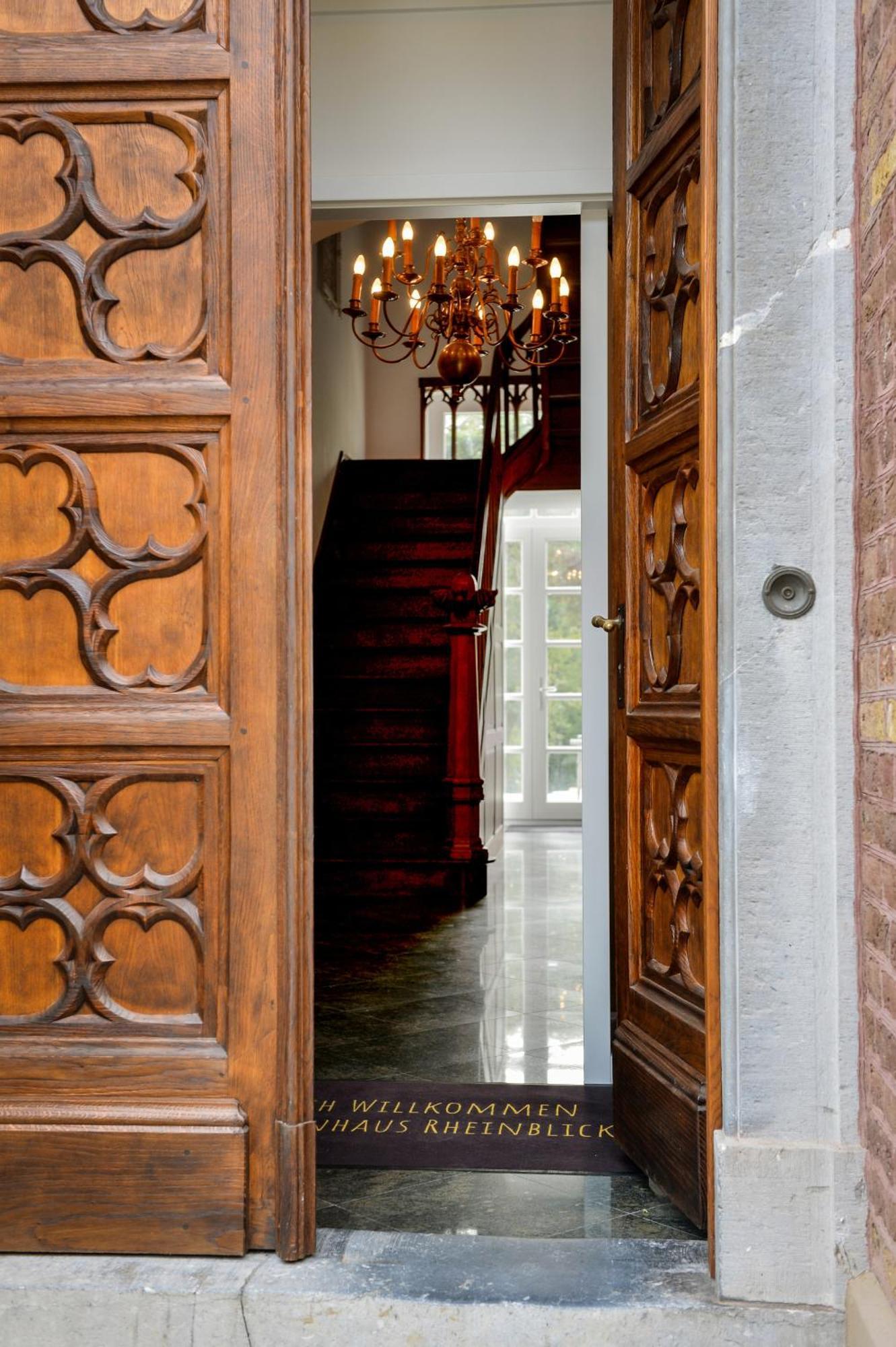 Insel-Apartment Im Herrenhaus Rheinblick إكسانتن المظهر الخارجي الصورة